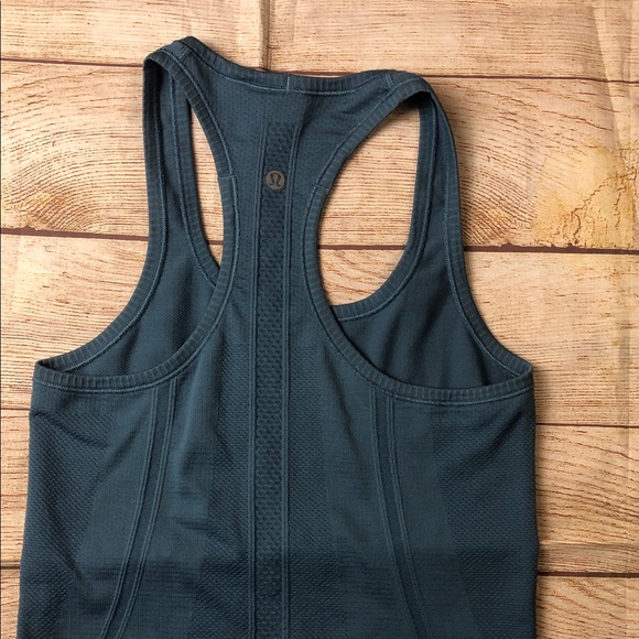 lululemon athletica Swiftly Tech Blue Tank Top - Picture 9 of 10